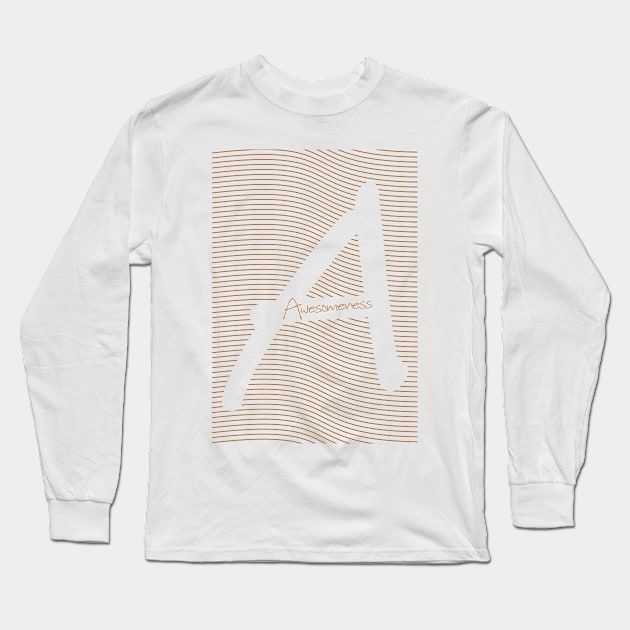 Awesomeness Long Sleeve T-Shirt by bobyberto